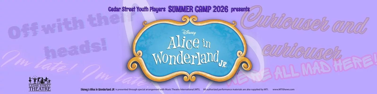 Alice in Wonderland JR
